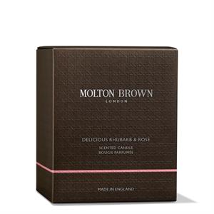 Molton Brown Delicious Rhubarb & Rose Signature Scented Candle Single Wick